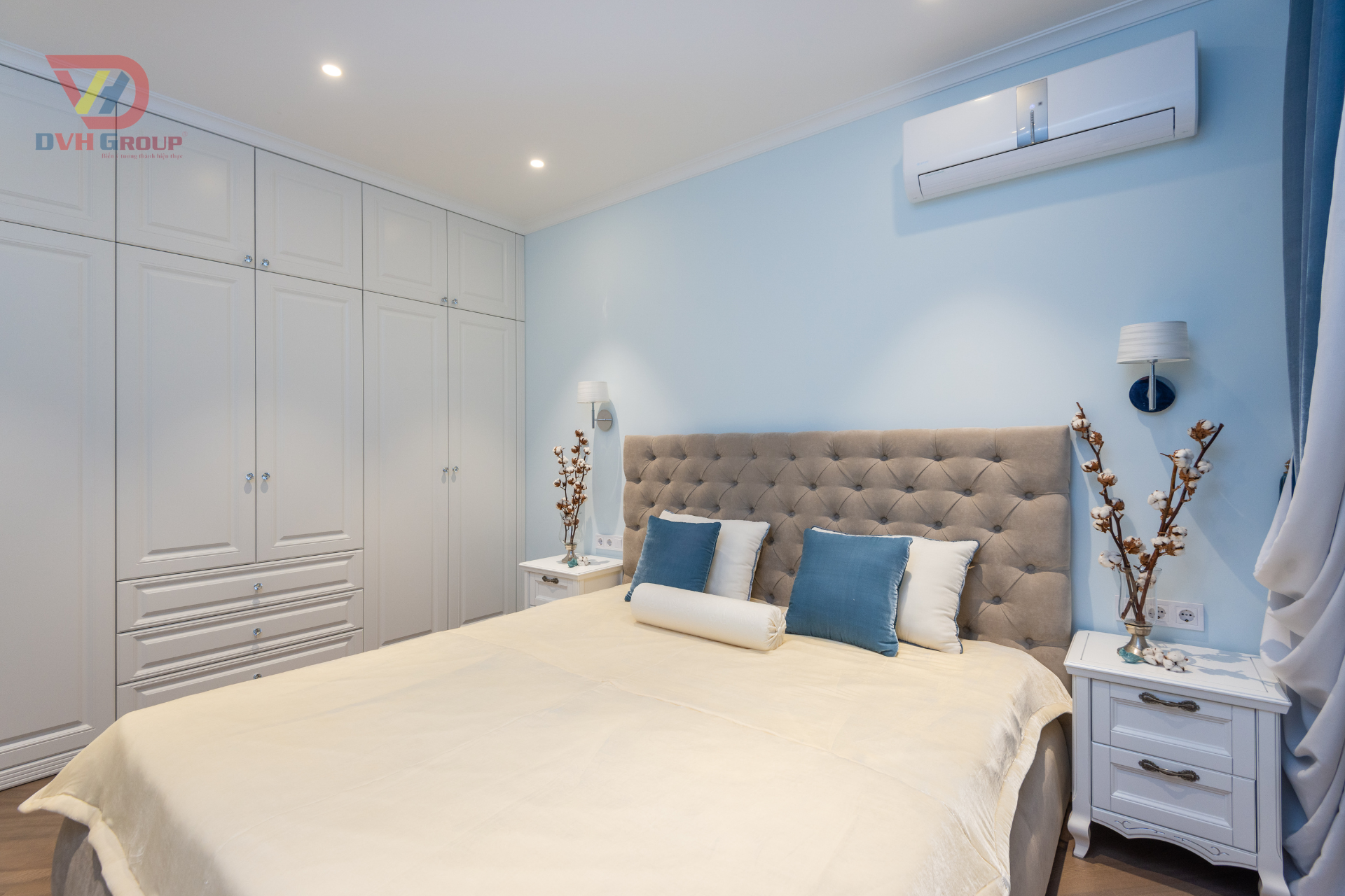 Mẫu phòng ngủ với thiết kế đơn giản hiện đại sang trọng